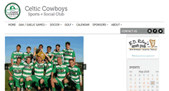 Desktop Screenshot of celticcowboys.com